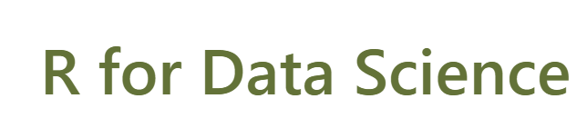 R for Data Science by Hadley Wickham and Garrett Grolemund logo